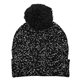 Speckled Pom Beanie With Cuff