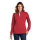 Sport - Tek Ladies 1/4- Zip Sweatshirt