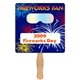 Square Fireworks Fan - Paper Products