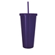 Square - Pattern Double - Wall Tumbler - 23 oz