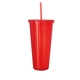 Square - Pattern Double - Wall Tumbler - 23 oz