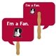 Square Thought Bubble Fast Fan - Paper Products - (2 Sides)