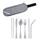 Stainless Steel Cutlery Set in Pouch Case