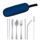 Stainless Steel Cutlery Set in Pouch Case