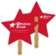 Star Fast Hand Fan (2 Sides) - Paper Products