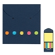 Sticky Notes Flags In Pocket Case