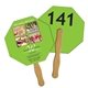 Stop Sign / Octagon Auction Hand Fan Full Color - Paper Products