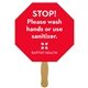 Stop Sign / Octagon Hand Fan - Paper Products