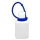 SUNFUN L CONNECT 1.0 oz Broad Spectrum SPF30 Sunscreen Lotion in Solid White Flip - Top Squeeze Bottle with Colorful Silicone Leash (Spot Color)