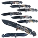 Survival / Rescue Knife with Widlife Designs