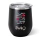 Swig(R) 12 oz Matte Stemless Wine Cup, Full Color Digital