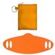 Tall Stretchy Face Mask Pouch