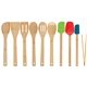 TB Home 10- Piece Bamboo Cooking Utensil Set