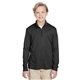 Team 365 Youth Zone Sonic Heather Performance Quarter - Zip