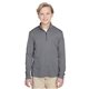 Team 365 Youth Zone Sonic Heather Performance Quarter - Zip