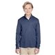 Team 365 Youth Zone Sonic Heather Performance Quarter - Zip