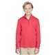 Team 365 Youth Zone Sonic Heather Performance Quarter - Zip
