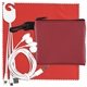 TECHMESH HANG TUNES Mobile Tech Charging Kit with Earbuds and Charging Cable in Mesh Zipper Pack Components inserted into Zipper Kit