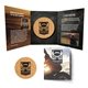 Tek Booklet 2 With Round Cork Coaster
