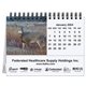 Tent Desk Calendar - American Wildlife