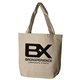 The Canvas Charm Tote with Accent Trim and Color Handles