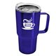 The Command - 18 oz Stainless Steel Auto Mug With Metal Handle
