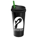 The Explorer - 20 oz Travel Tumbler With Clear Slide Lid And Straw