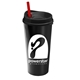 The Explorer - 20 oz Travel Tumbler With Clear Slide Lid And Straw