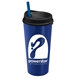 The Explorer - 20 oz Travel Tumbler With Clear Slide Lid And Straw