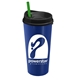 The Explorer - 20 oz Travel Tumbler With Clear Slide Lid And Straw
