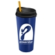 The Explorer - 20 oz Travel Tumbler With Clear Slide Lid And Straw