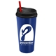 The Explorer - 20 oz Travel Tumbler With Clear Slide Lid And Straw
