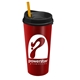 The Explorer - 20 oz Travel Tumbler With Clear Slide Lid And Straw