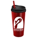 The Explorer - 20 oz Travel Tumbler With Clear Slide Lid And Straw