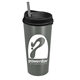 The Explorer - 20 oz Travel Tumbler With Clear Slide Lid And Straw