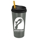 The Explorer - 20 oz Travel Tumbler With Clear Slide Lid And Straw