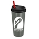 The Explorer - 20 oz Travel Tumbler With Clear Slide Lid And Straw