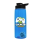 The Flair - 26 oz Transparent Tritan(TM) Bottle with Drink thru lid, Mixing Ball, and Digital Imprint