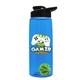 The Flair - 26 oz Transparent Tritan(TM) Bottle with Drink thru lid, Mixing Ball, and Digital Imprint