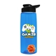 The Flair - 26 oz Transparent Tritan(TM) Bottle with Drink thru lid, Mixing Ball, and Digital Imprint
