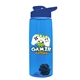 The Flair - 26 oz Transparent Tritan(TM) Bottle with Drink thru lid, Mixing Ball, and Digital Imprint