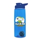 The Flair - 26 oz Transparent Tritan(TM) Bottle with Drink thru lid, Mixing Ball, and Digital Imprint
