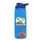The Flair - 26 oz Transparent Tritan(TM) Bottle with Drink thru lid, Mixing Ball, and Digital Imprint