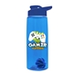 The Flair - 26 oz Transparent Tritan(TM) Bottle with Drink thru lid, Mixing Ball, and Digital Imprint