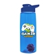 The Flair - 26 oz Transparent Tritan(TM) Bottle with Drink thru lid, Mixing Ball, and Digital Imprint