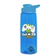 The Flair - 26 oz Transparent Tritan(TM) Bottle with Drink thru lid, Mixing Ball, and Digital Imprint