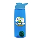 The Flair - 26 oz Transparent Tritan(TM) Bottle with Drink thru lid, Mixing Ball, and Digital Imprint