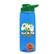 The Flair - 26 oz Transparent Tritan(TM) Bottle with Drink thru lid, Mixing Ball, and Digital Imprint