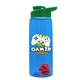 The Flair - 26 oz Transparent Tritan(TM) Bottle with Drink thru lid, Mixing Ball, and Digital Imprint
