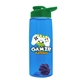 The Flair - 26 oz Transparent Tritan(TM) Bottle with Drink thru lid, Mixing Ball, and Digital Imprint